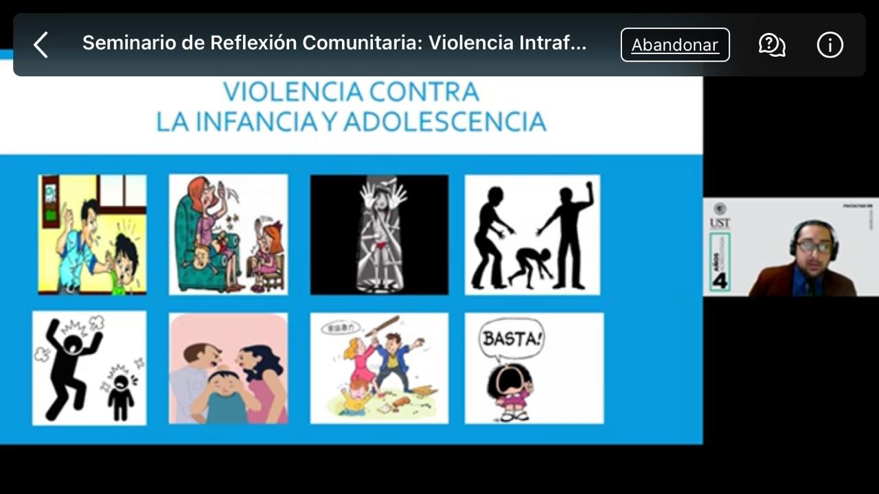 Exitoso seminario ‘Violencia Intrafamiliar: otra cara de la pandemia’ debatió su importancia con expertos en el tema