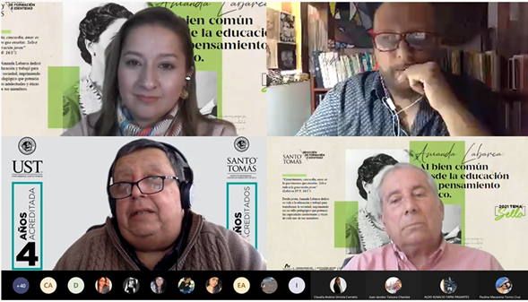 Estudiantes de Sede Arica e Iquique desarrollan el valor del pensamiento crítico en conversatorio