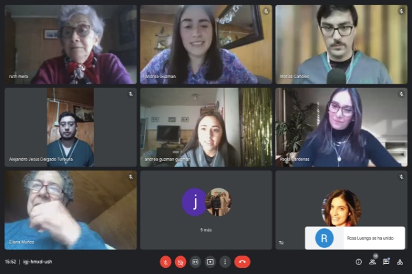 Alumnos de UST Valdivia llevan a cabo una semana de charlas y actividades para adultos mayores