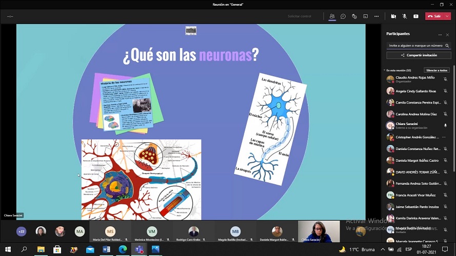 Chiara Saracini dictó charla sobre Neurodesarrollo en Infancia y Educación