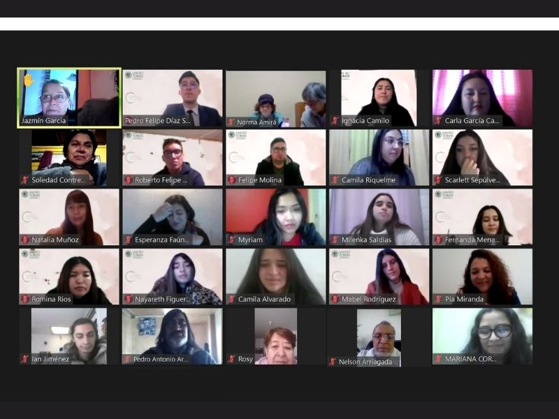 Estudiantes realizaron encuentro intergeneracional con adultos mayores