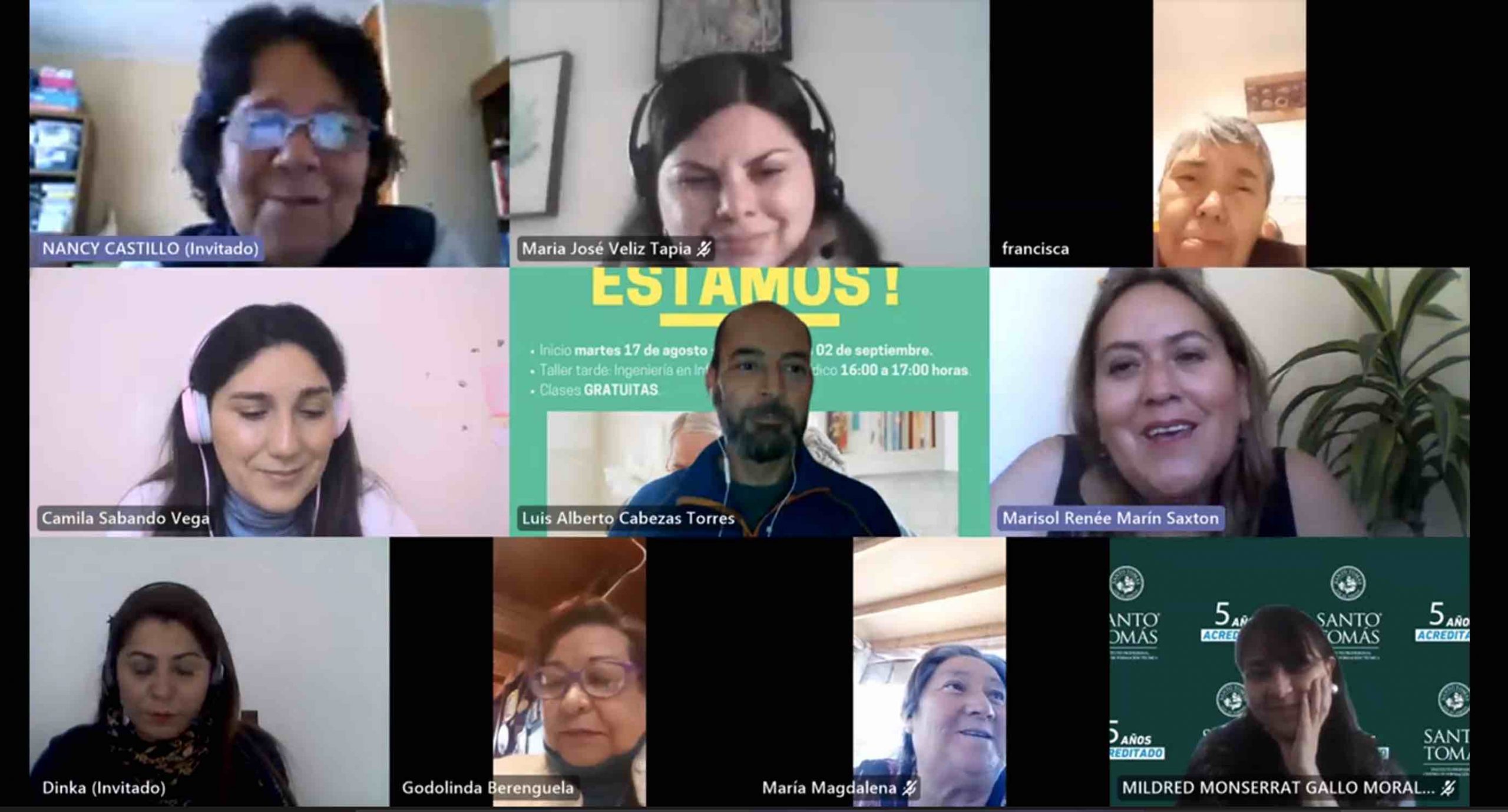 Comienza la III Versión de Academias Virtuales Santo Tomás La Serena para Adultos Mayores: “AQUÍ ESTAMOS”.