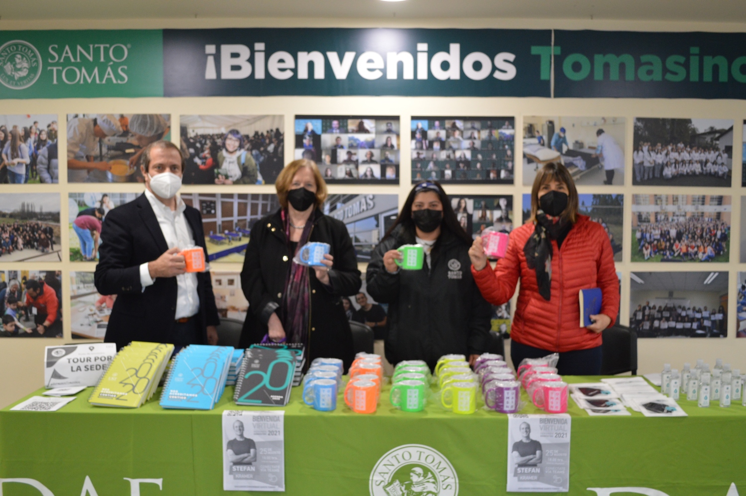 Rectores nacionales vistan sede Santo Tomás Temuco