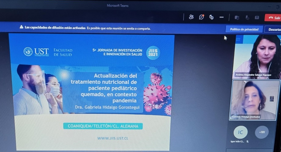 Con temáticas de pandemia concluyó JIIS 2021 en la UST Talca