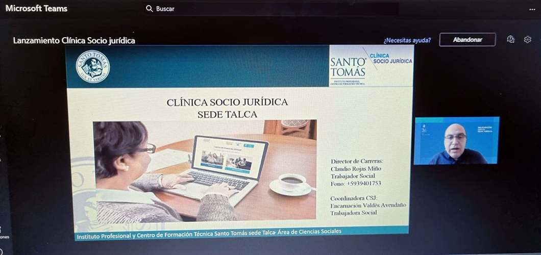 Inauguran Clínica Socio Jurídica de Santo Tomás Talca