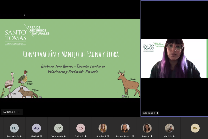 Recursos Naturales abordó la importancia de conservar y manejar la fauna silvestre