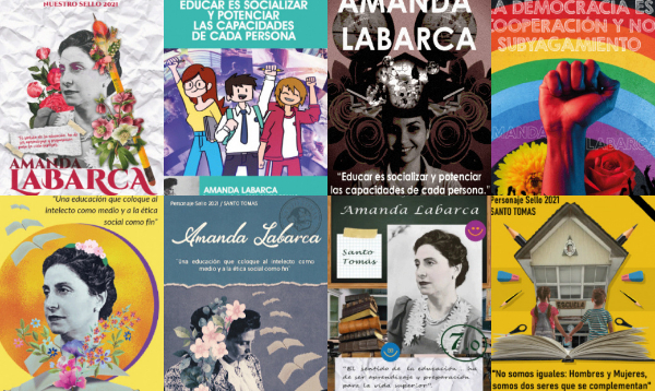 Crean postales que destacan valor del Pensamiento Crítico de la mano de Amanda Labarca