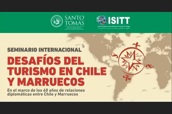 Santo Tomás realiza Seminario con el Instituto Superior Internacional de Turismo de Tánger