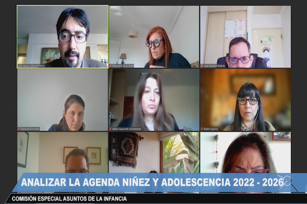 Comisión Especial del Senado revisó la Agenda Niñez y Adolescencia 2022-2026