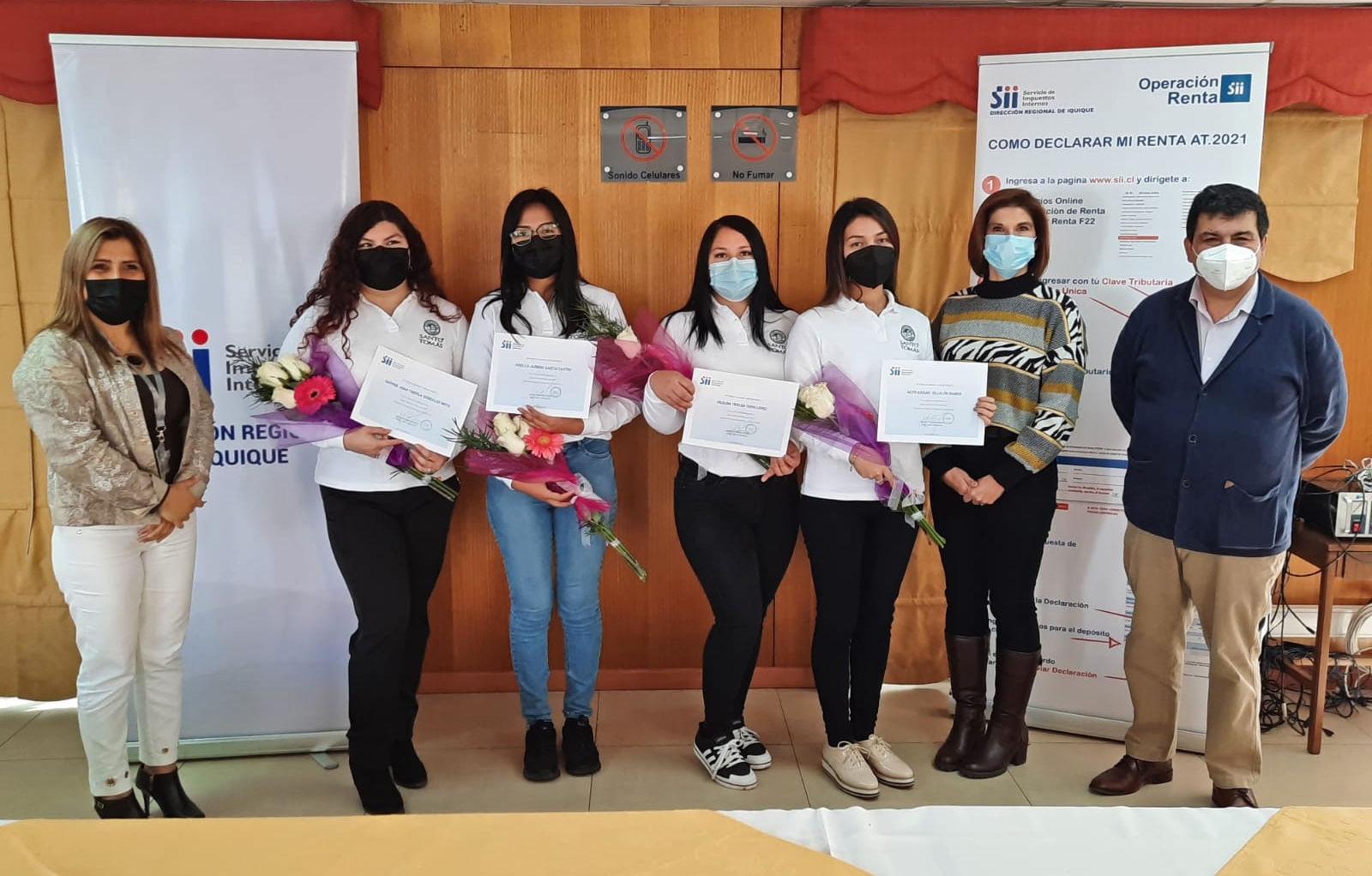 Tomasinas son reconocidas por el SII por su colaboración en la Operación Renta 2021