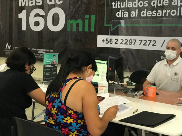 Sede Santiago Centro inicia proceso de Admisión 2022 con énfasis en la gratuidad
