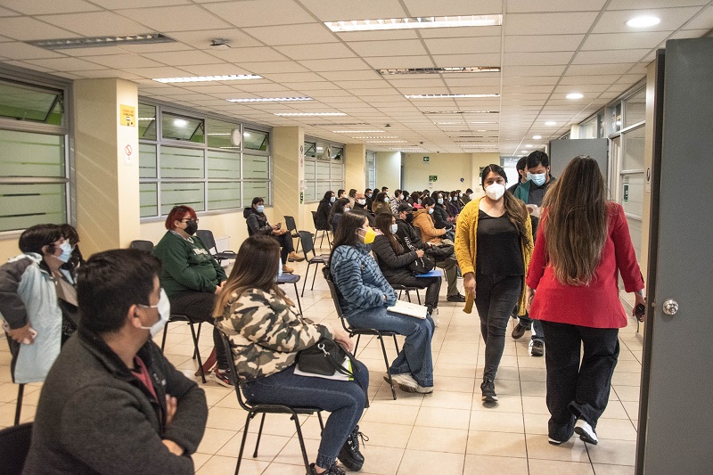 Gran convocatoria marcó primera jornada de Admisión 2022 en Santo Tomás Concepción