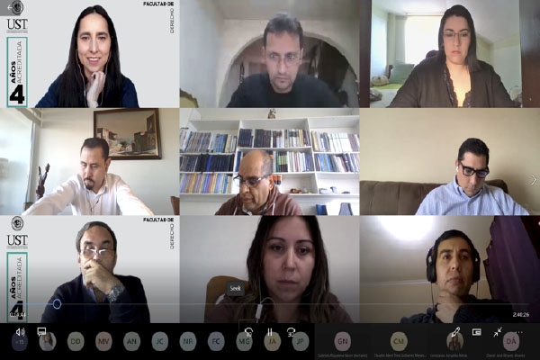 Con modalidad telepresencial y matrícula completa inicia el Magíster en Derecho Público de la UST