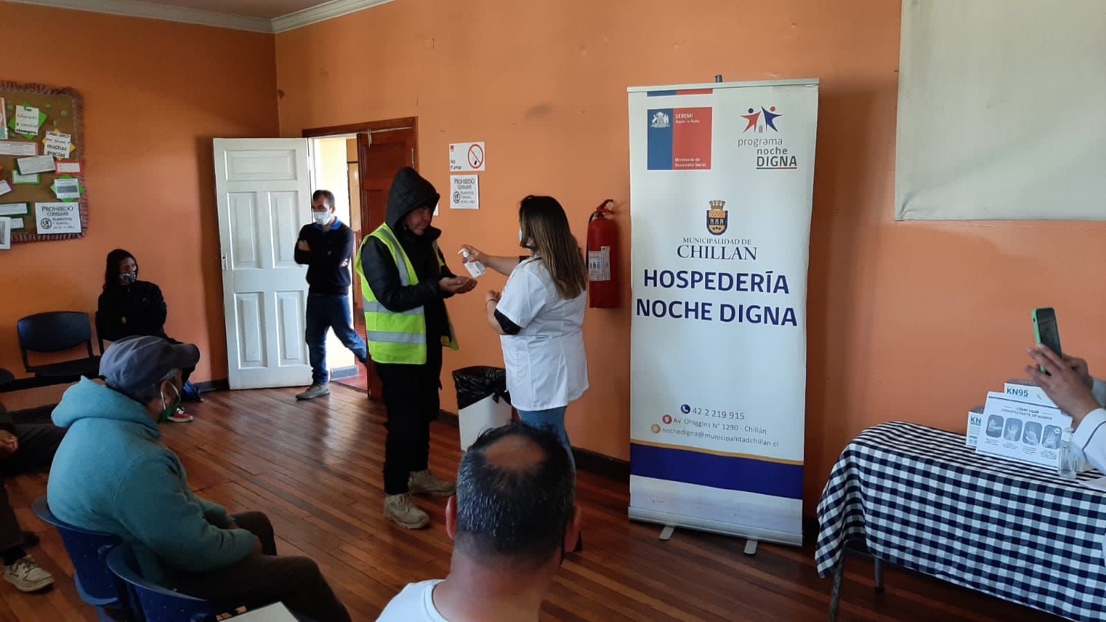 Exitosa jornada educativa en hospedería de Chillán