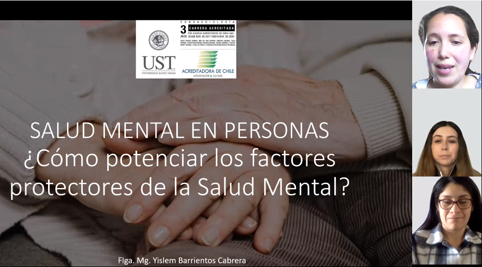 Webinar abordó la importancia de potenciar los factores protectores de la salud mental de los adultos mayores