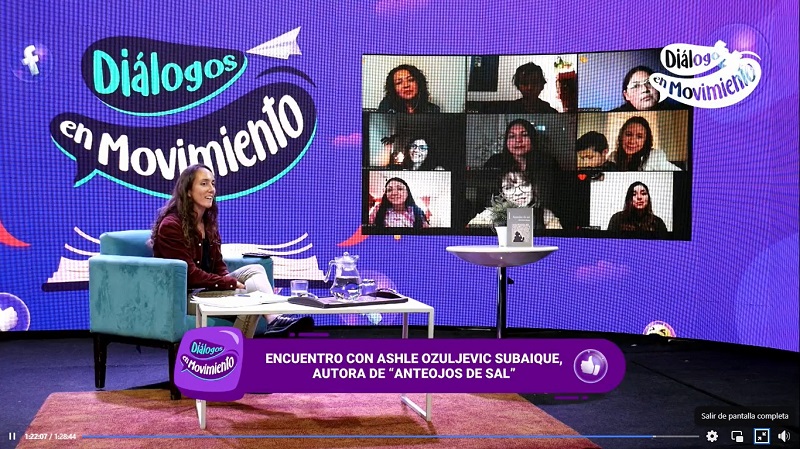 Estudiantes ovallinas se reunieron en torno a la lectura de “Anteojos de sal”