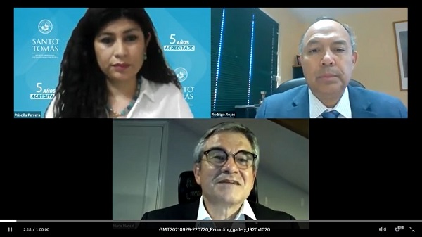 Exitoso conversatorio sobre el rol del Banco Central y el momento actual de la economía realizó Mario Marcel
