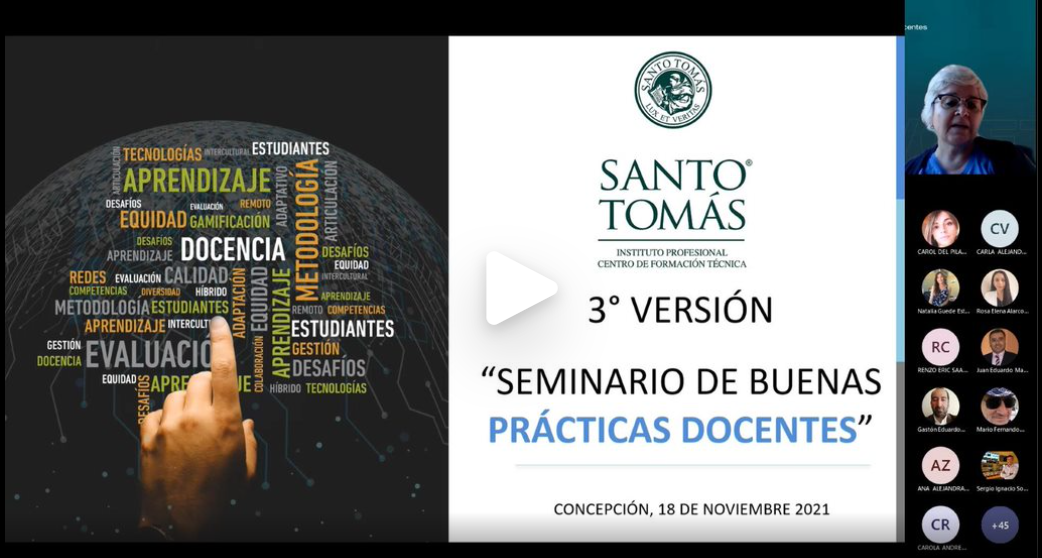 Con gran asistencia de público se realizó Seminario de Buenas Prácticas Docentes IP CFT
