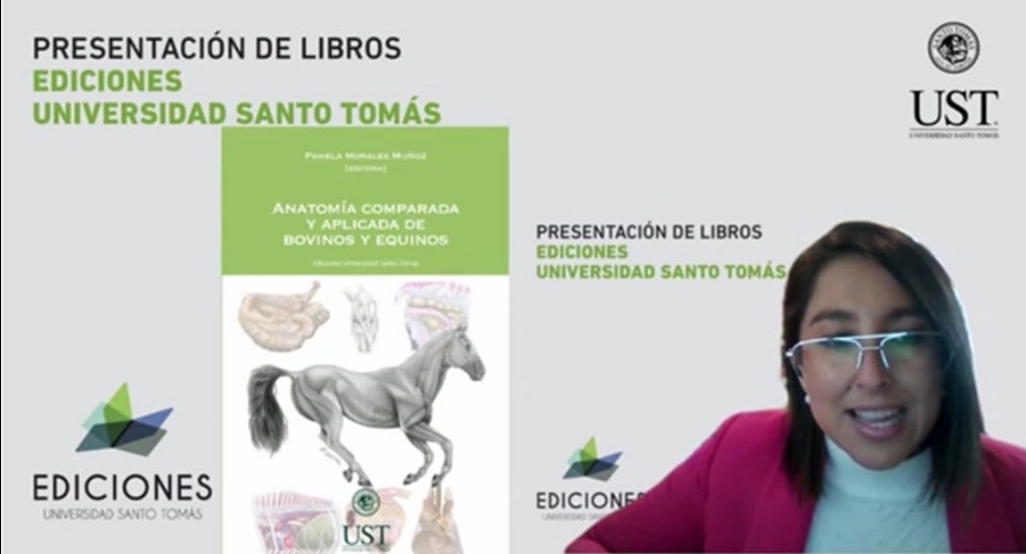 Directora de Carrera de Medicina Veterinaria publicó libro de anatomía en editorial UST