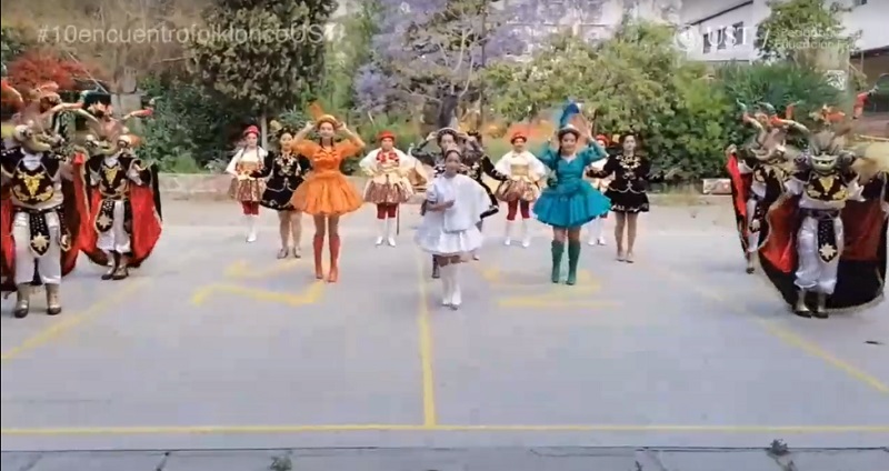 Instituciones educacionales participaron del 10° Encuentro Folklórico Escolar