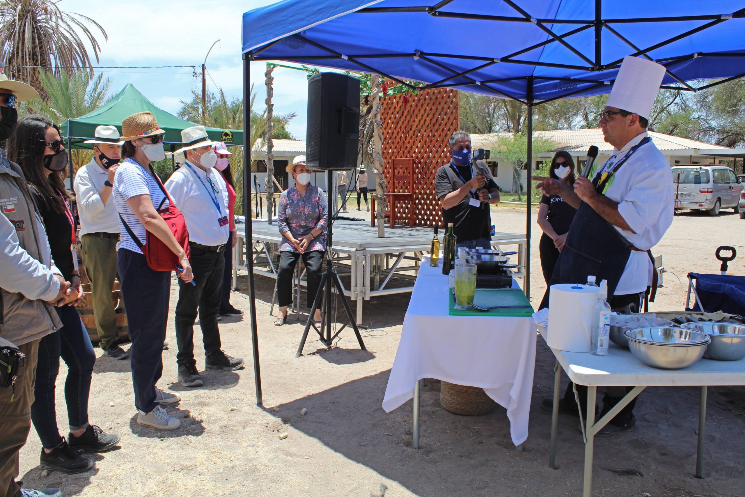 Gastronomía participa del Encorche del Vino del Desierto en el Tamarugal