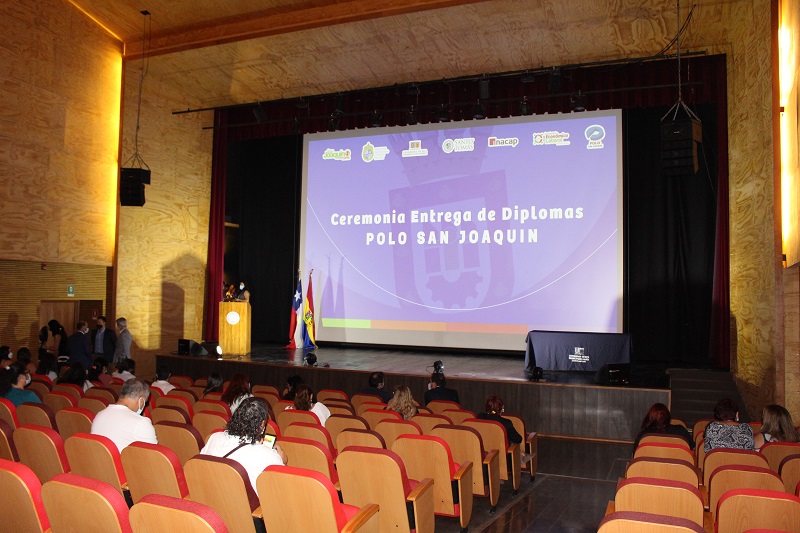 Santo Tomás San Joaquín participó en entrega de diplomas a emprendedores que fueron parte de los talleres realizados por la red “Polo San Joaquín”
