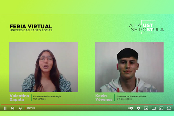 Feria Virtual “A la UST se Postula” concita gran interés de potenciales estudiantes
