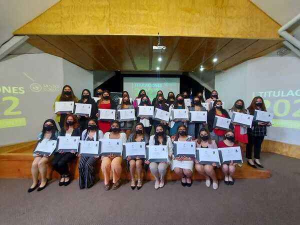 Santo Tomás sede Puerto Montt tituló 52 nuevos Técnicos en Educación Especial