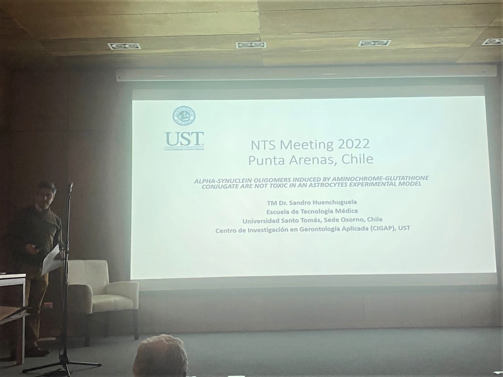 Doctor de la UST Osorno fue invitado a exponer en Congreso Internacional de Neurociencia
