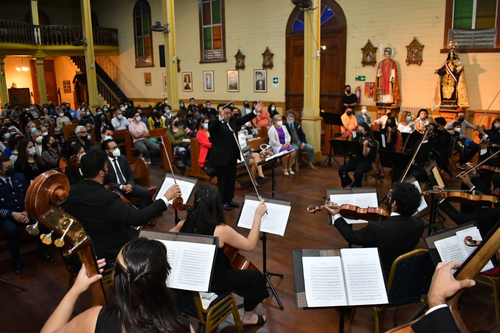Exitoso segundo concierto sinfónico realizó la Orquesta Regional de Tarapacá