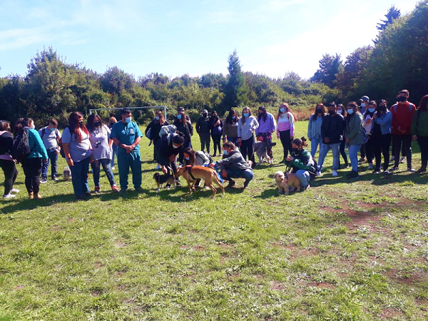 Estudiantes de Técnico en Veterinaria y Producción Pecuaria en Osorno protagonizaron bienvenida al Área de Recursos Naturales 2022