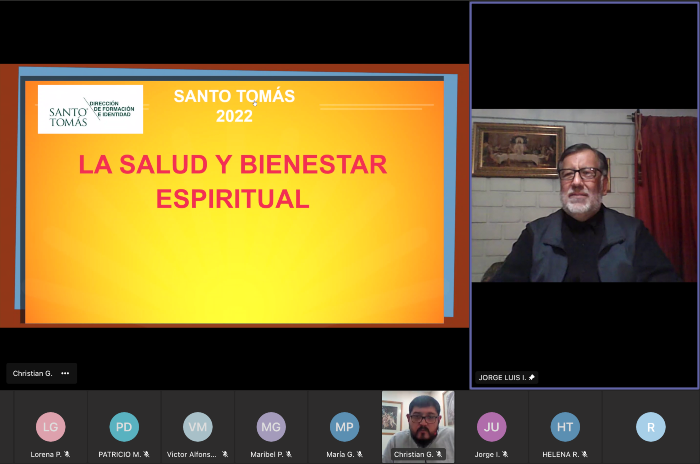 Capellán de Santiago Centro reflexiona en torno a la salud espiritual