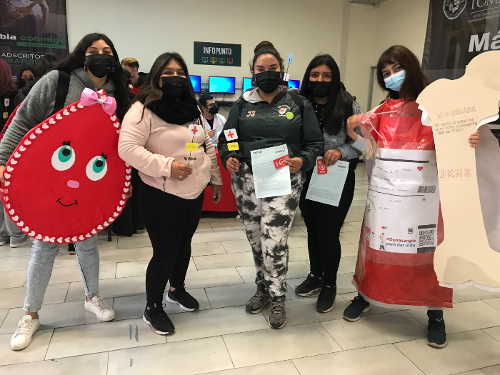 DKMS y Santiago Centro se unen en torno a la captación de donantes de células madre