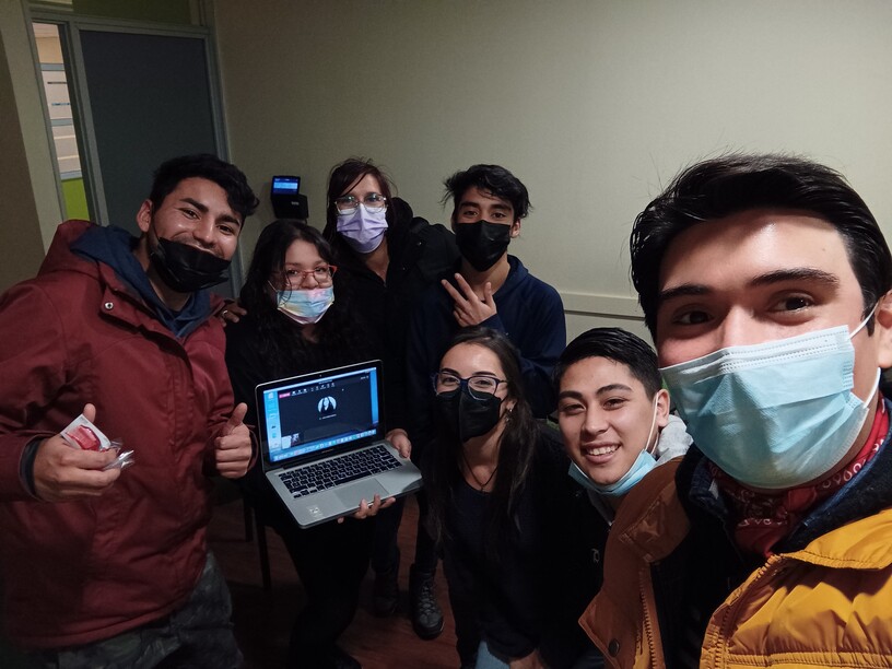 Equipo de Pastoral Estudiantil entregaron alimentos para personas en situación de calle