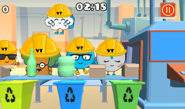 Tomasino diseña novedoso videojuego para que niños aprendan importancia del reciclaje