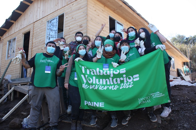 Estudiante en Trabajos Voluntarios: “Es muy bonito y reconfortante ayudar a la gente”