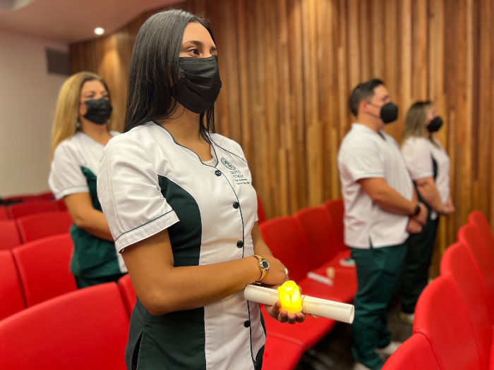 Alumnos y alumnas del Área Salud reciben su investidura