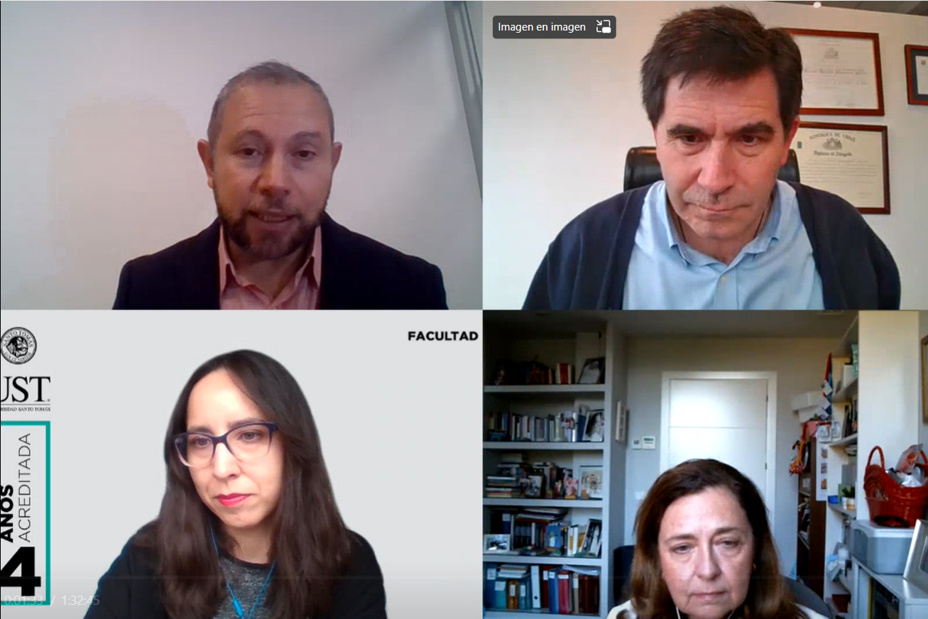 Expertos de España y Chile debaten sobre transición energética en webinar de la Facultad de Derecho UST