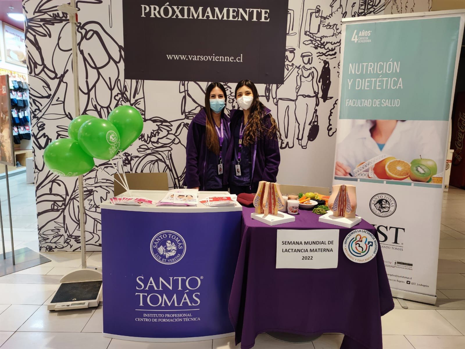 Estudiantes educan a la comunidad angelina en la semana mundial de la lactancia materna