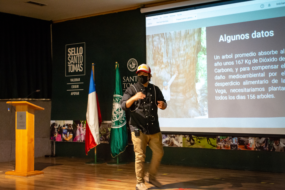 Charla concientizó sobre el desperdicio de alimentos y el hambre a estudiantes de gastronomía