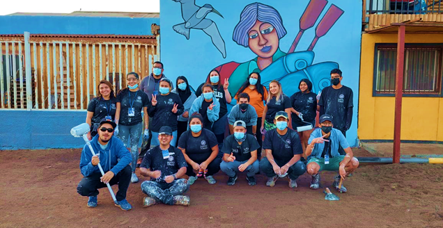 Más de 300 estudiantes a nivel nacional participaron en los Trabajos Voluntarios de invierno 2022