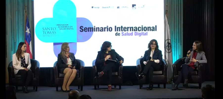CFT Santo Tomás reúne a destacadas expertas en seminario internacional sobre salud digital