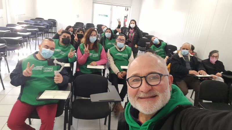 Tomasinos de Puente Alto fueron certificados tras participación en Trabajos Voluntarios de Invierno