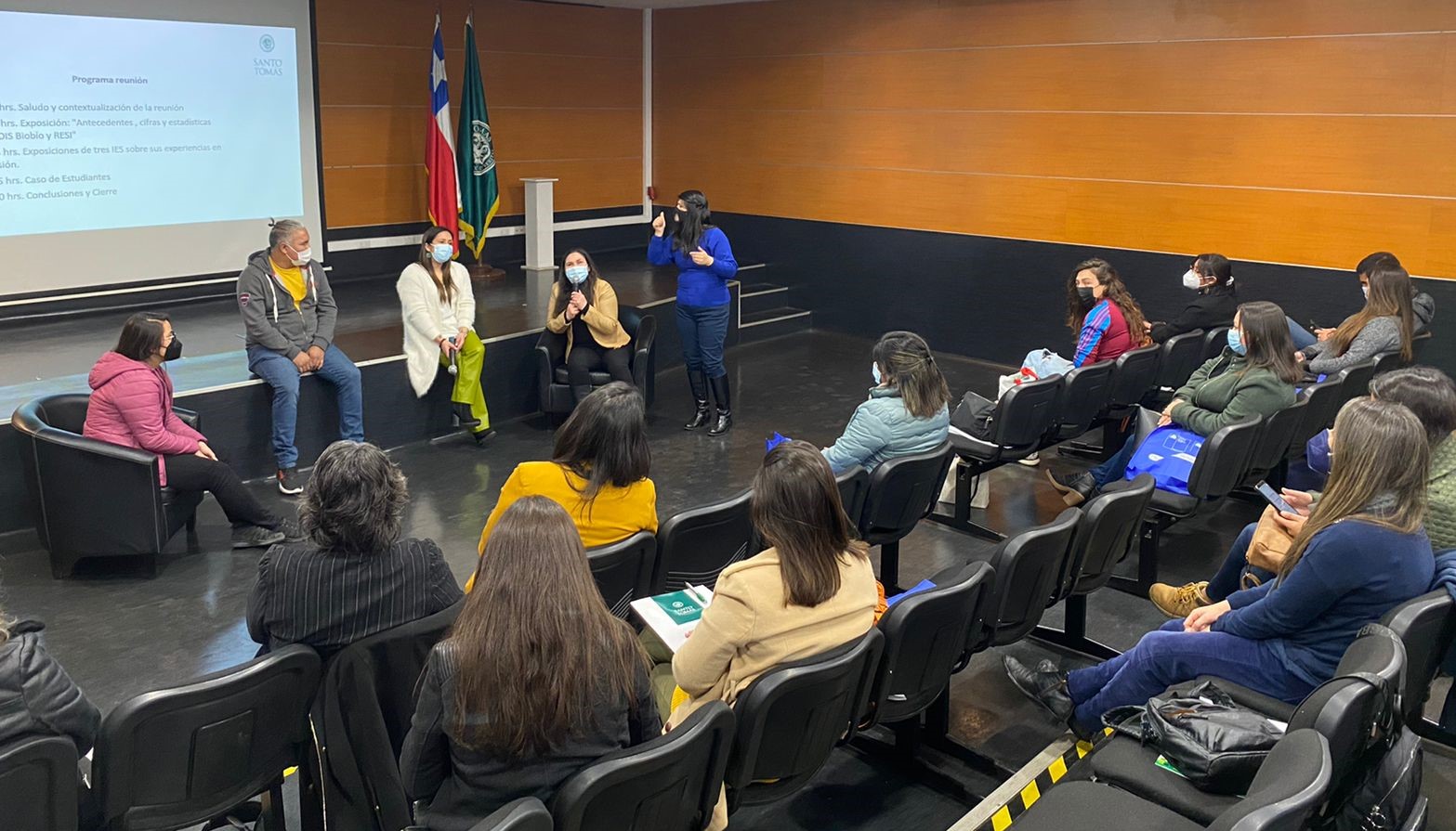 Santo Tomás Los Ángeles presentó exitosas experiencias en educación superior inclusiva
