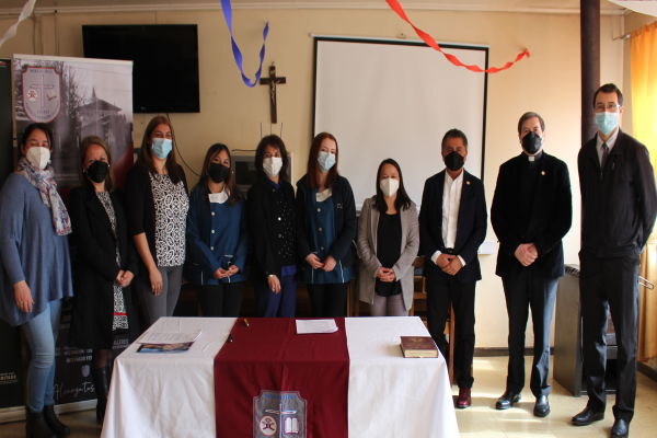 CFT Santo Tomás y Liceo Padre Alcuino firman convenio de articulación