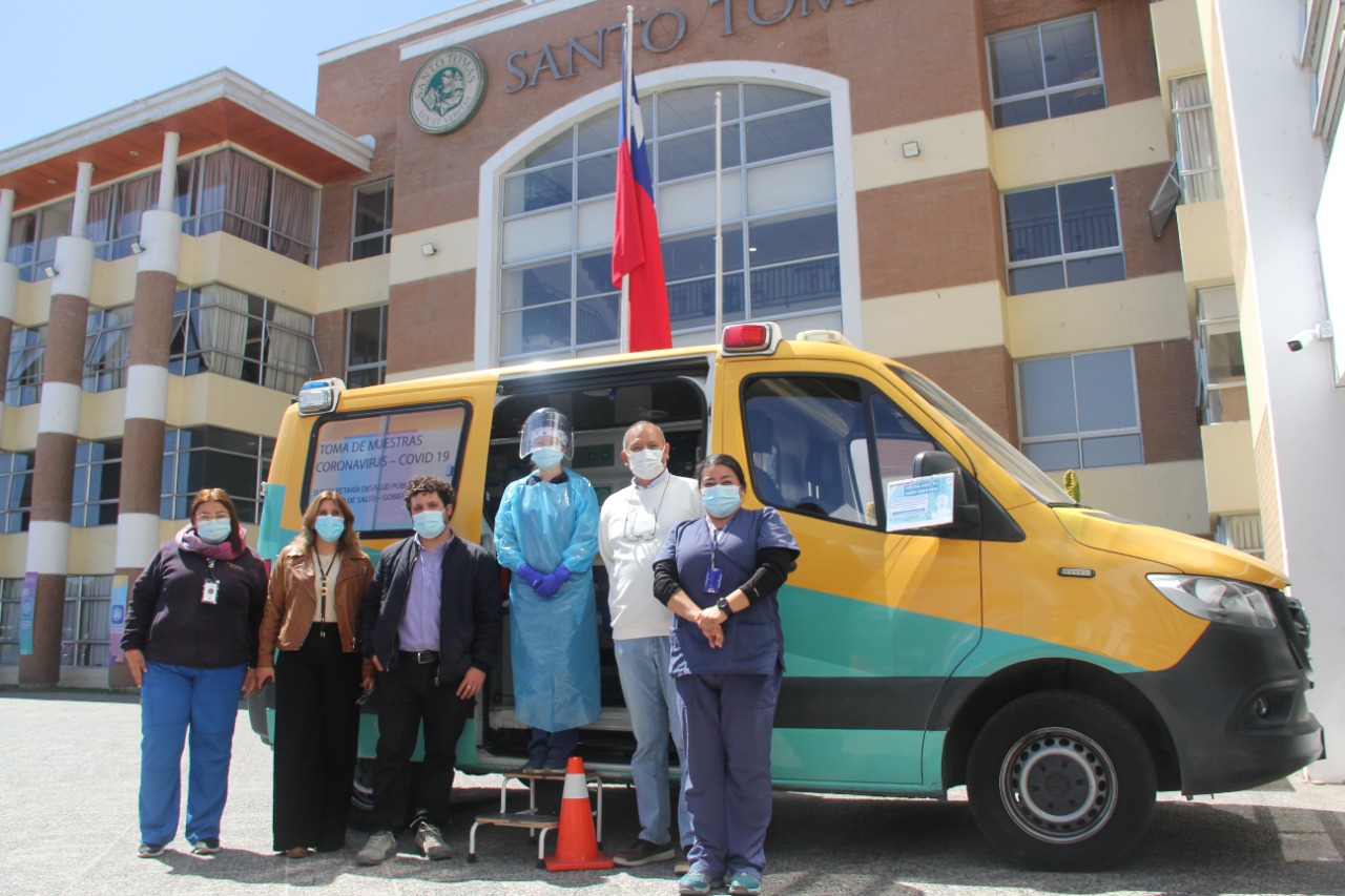 Más de 60 personas pudieron realizar la toma gratuita de PCR y antígeno en Santo Tomás La Serena