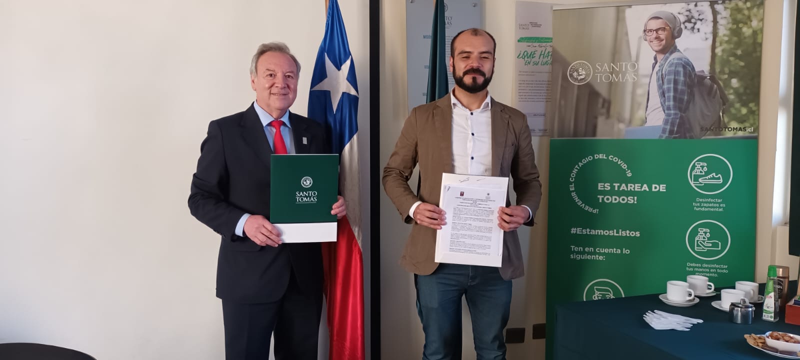 Santo Tomás Chillán firma importante convenio de estudios con INSUCO
