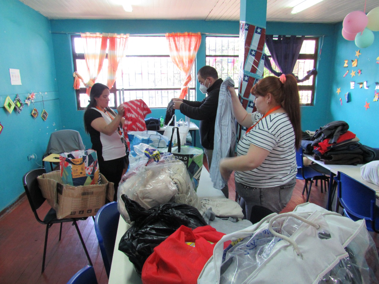 Con encuentro fraterno finaliza campaña “Ropero Solidario” de Santo Tomás Los Ángeles