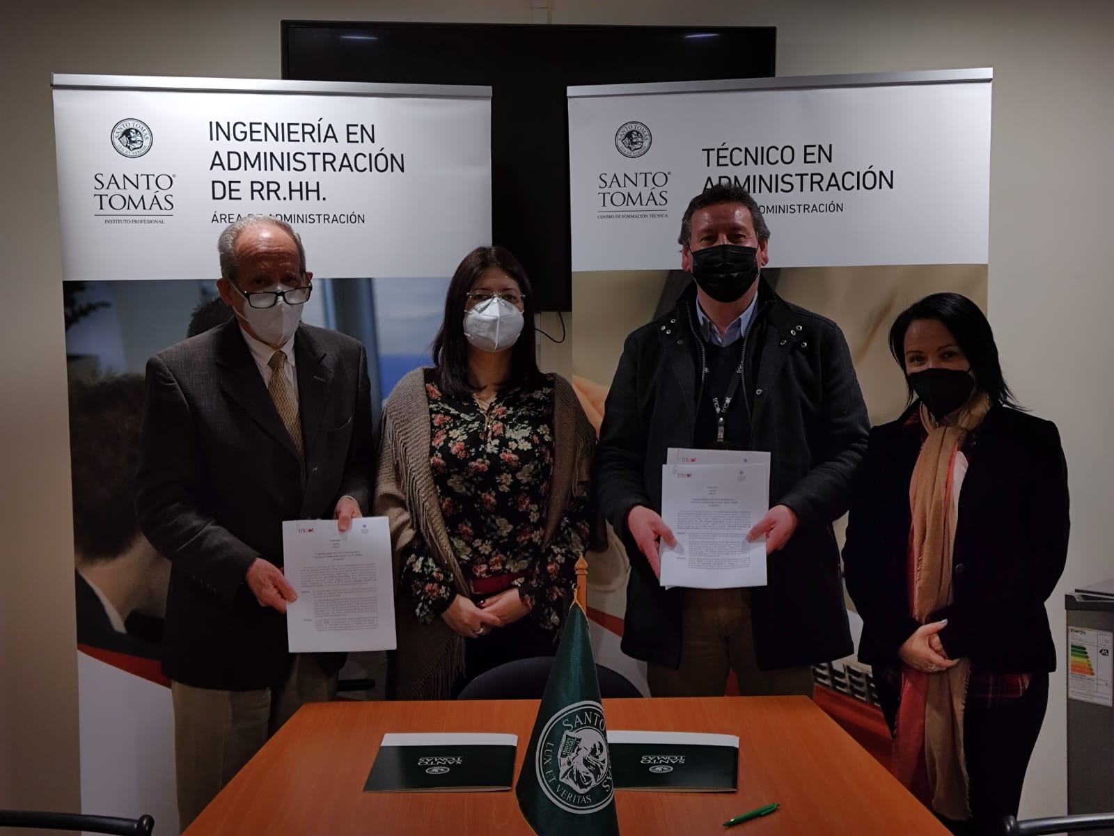 Santo Tomás La Serena suma un nuevo convenio de apoyo en beneficio de las carreras del área de Administración