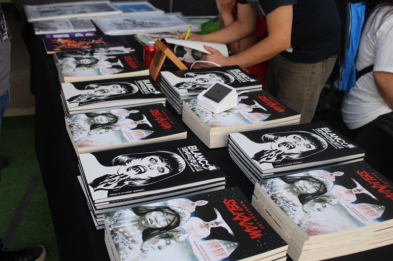 Cientos de personas llegaron al Festival Internacional del Cómic de Santiago 2022 en Santo Tomás San Joaquín